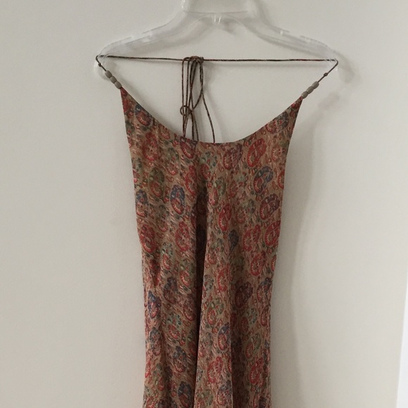 Ralph Lauren Dresses & Skirts - Lauren by Ralph Lauren Silk Dress with feathers